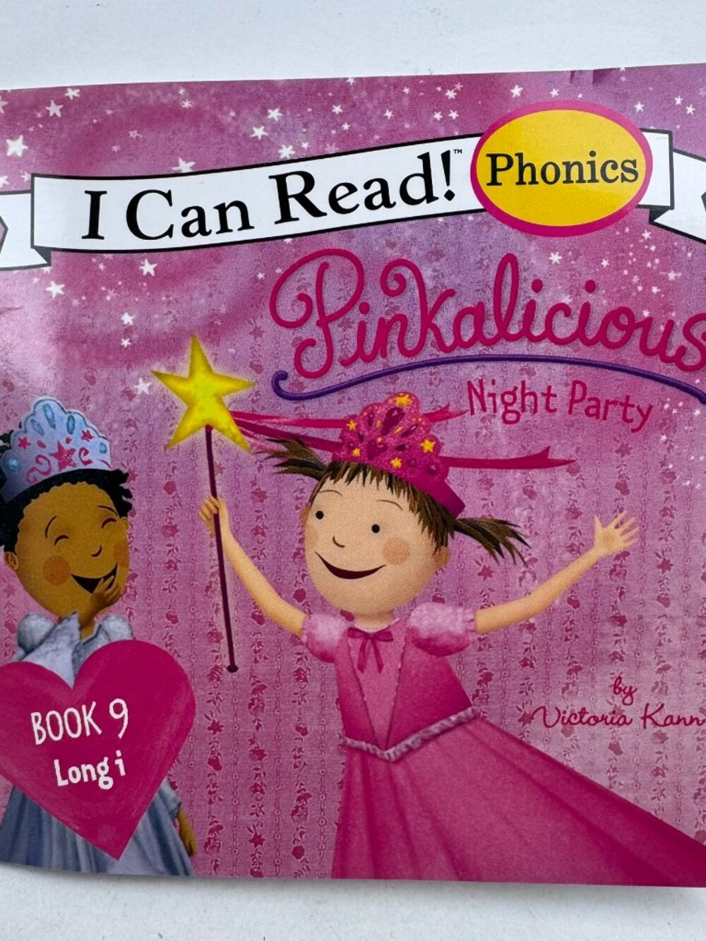 Pinkalicious Night Party I Can Read Phonics Book 9 Victoria Kann Paperback